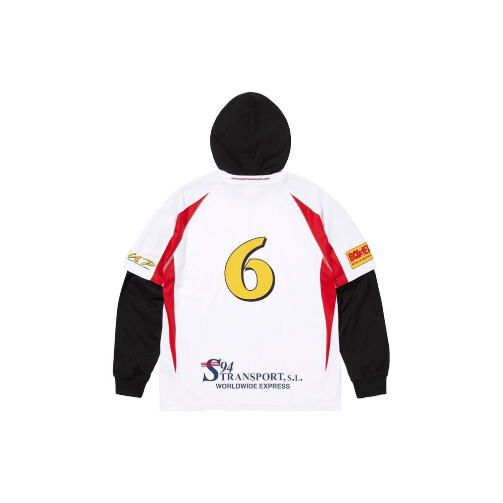 Supreme FW23 WEEK1 HOODED SOCCER JERSEY Logo 6