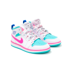 Jordan Air Jordan 1 Mid White Pink Green Soar