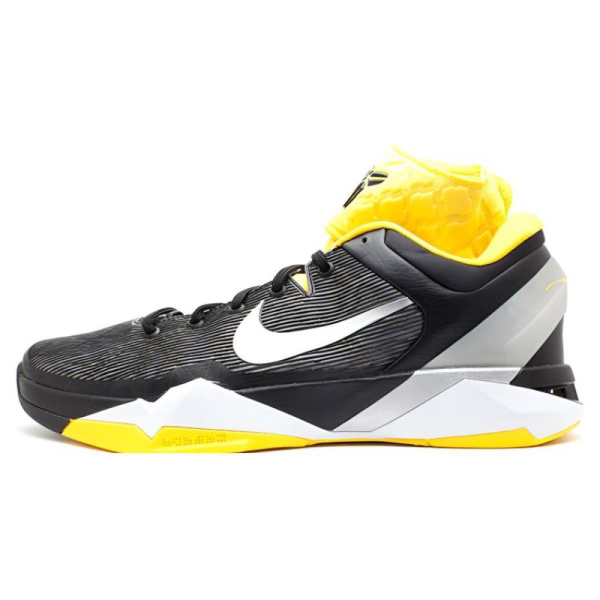 Nike Zoom Kobe 7 Black White Del Sol 7