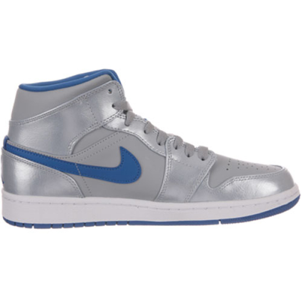 Jordan Air Jordan 1 Mid Wolf Grey Sport Blue