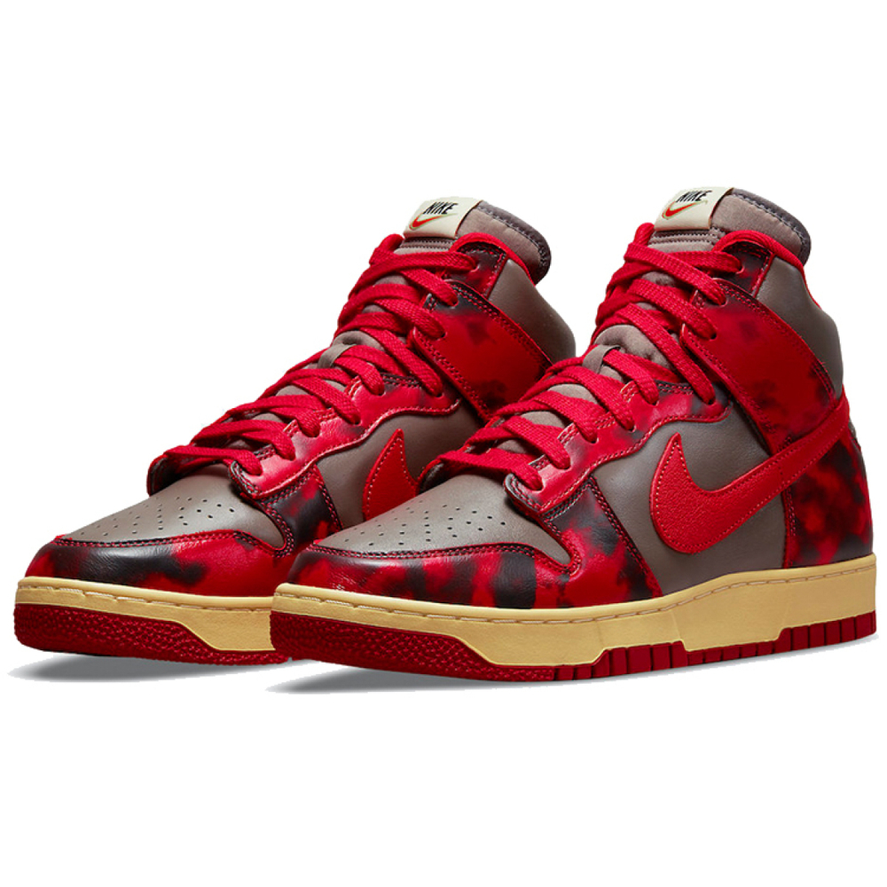 Nike Dunk High SP "Red Camo Acid Wash"