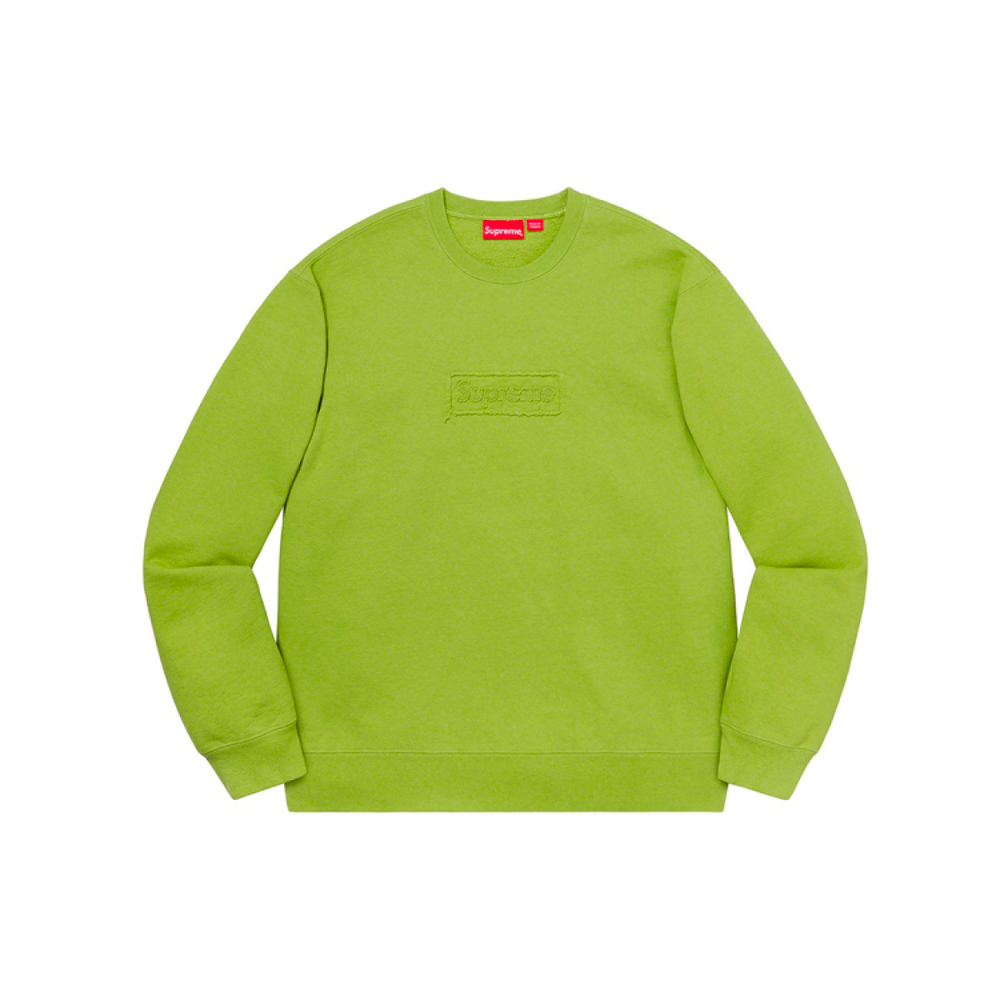 Supreme SS20 Week 10 Cutout Logo Crewneck Box Logo