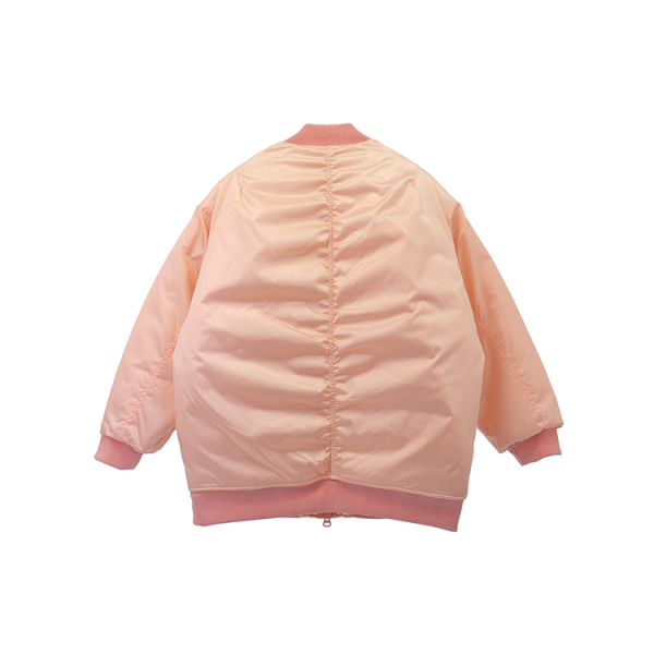 Adidas originals Long Bomber Jacket Glow Pink