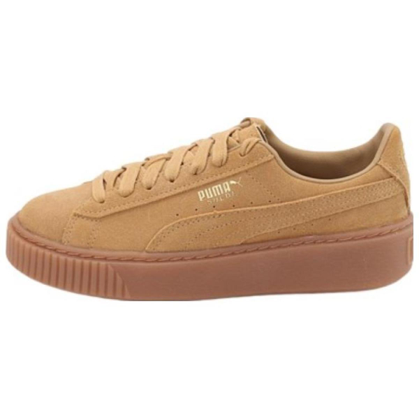PUMA Suede Platform Core Oatmeal