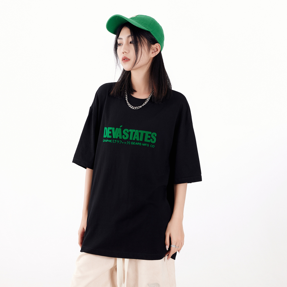 DEVA STATES Logo T