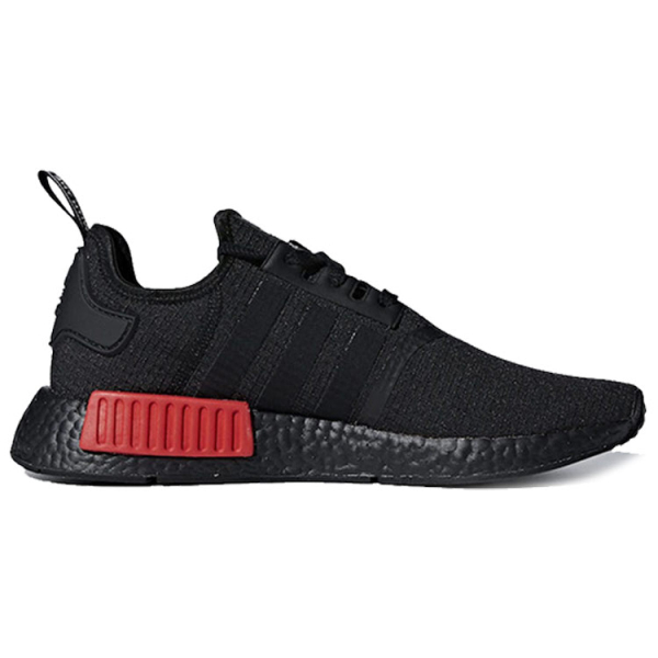 Adidas originals NMD_R1 Core Black Lush Red