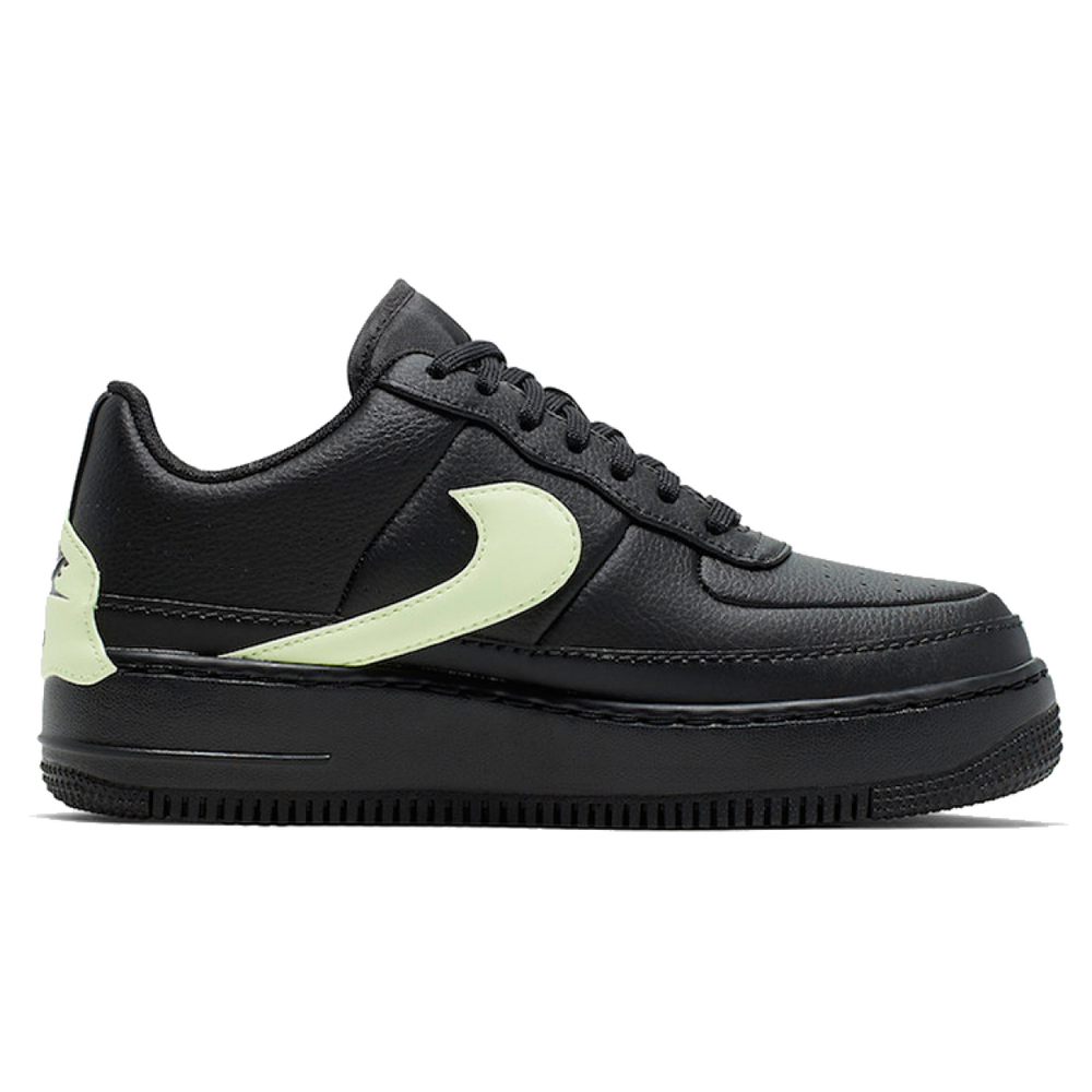 Nike Air Force 1 Jester XX Black and Barely Volt