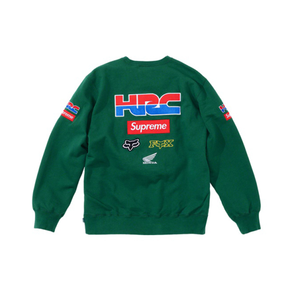 Supreme FW19 Week 6 x Honda x Fox Racing Crewneck