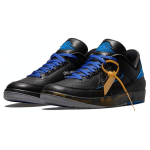 OFF-WHITE x Jordan Air Jordan 2 Retro Low SP "Black and Varsity Royal"