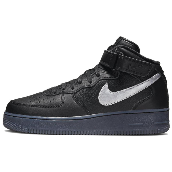 Nike Air Force 1 PRM "Black Metallic"