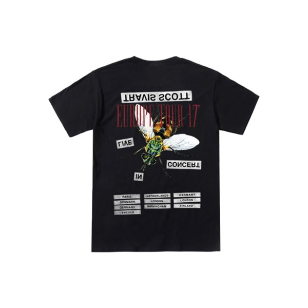 Travis Scott Cactus Jack Birds Europe Tour Tee T