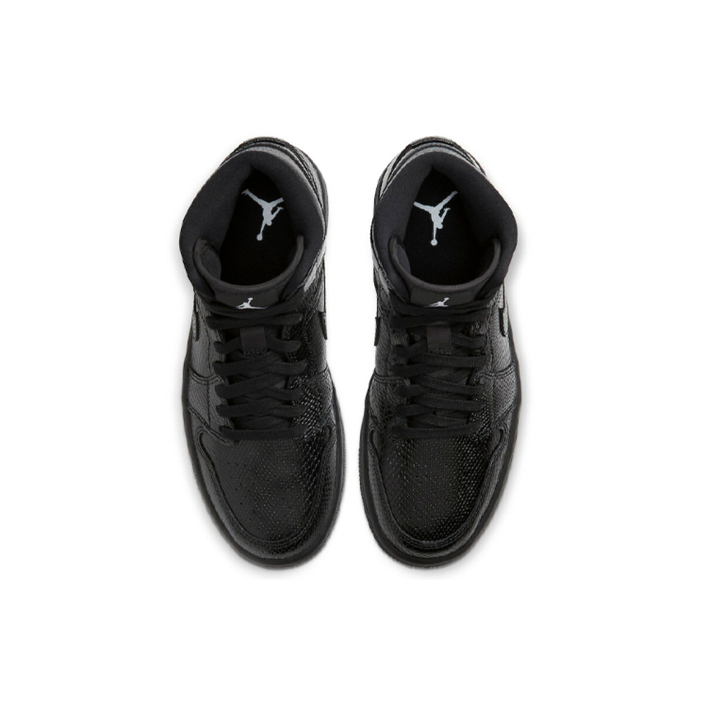 Jordan Air Jordan 1 Mid "Black Snakeskin"