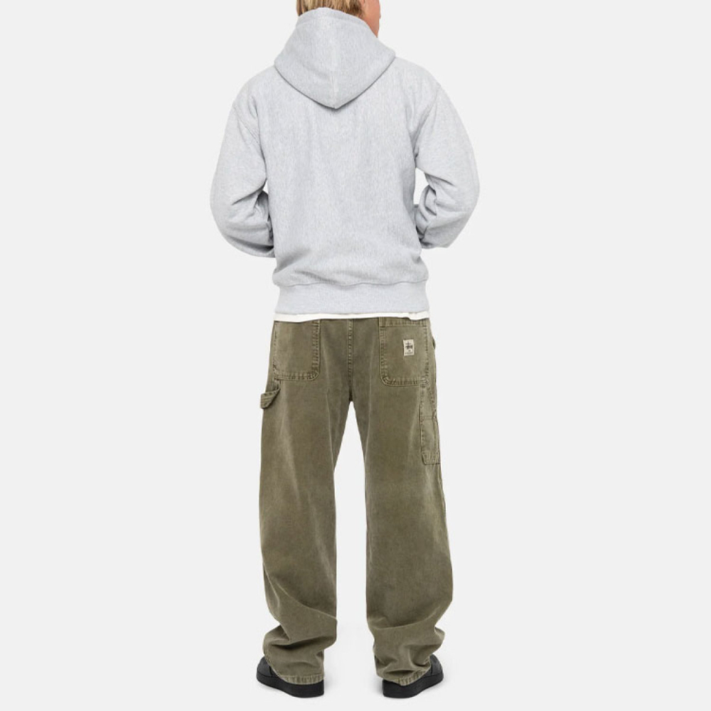 Stussy Stock Logo Zip Hoodie