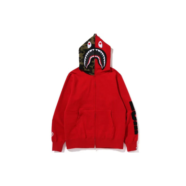 A BATHING APE Detachable Shark Full Zip Hoodie