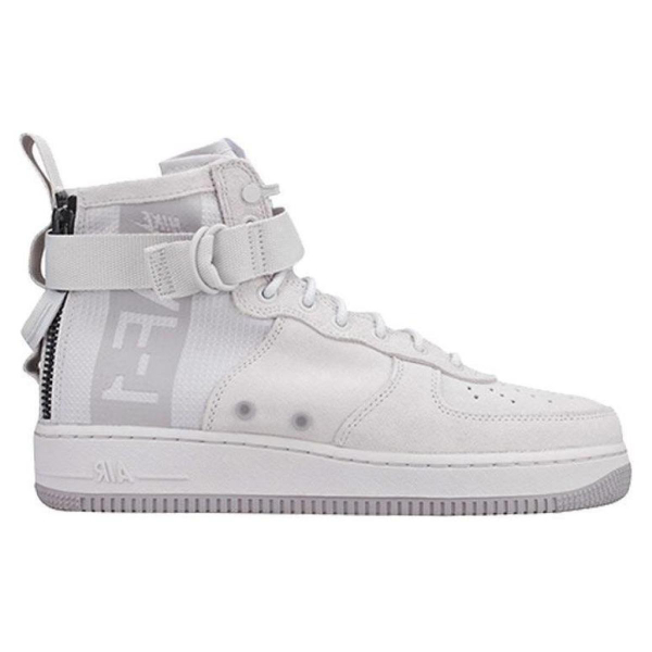 Nike Air Force 1 Trainers in Light Grey
