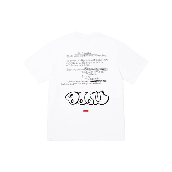 Supreme x MF DOOM FW23 WEEK3 MF DOOM TEE T