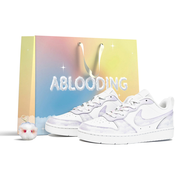 【 】 Nike Court Borough ABLOODING GS