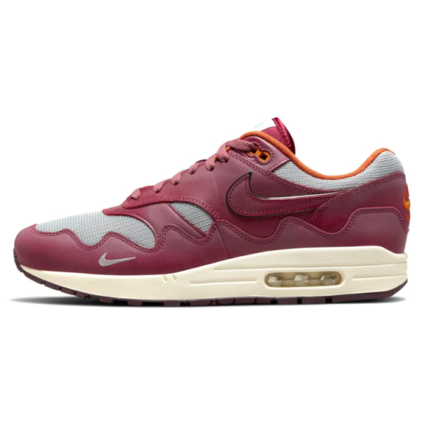 Patta x Nike Air Max 1 "night maroon"