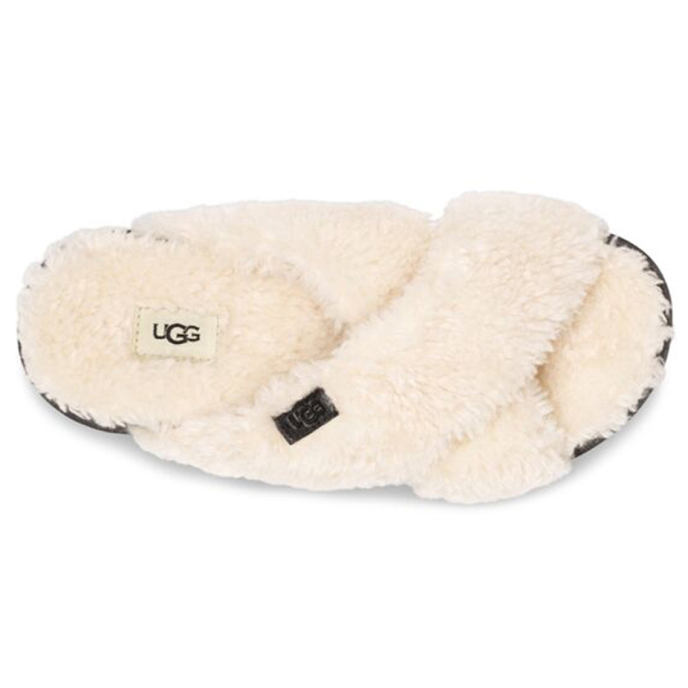 UGG Fuzz Sugar Cross Slide