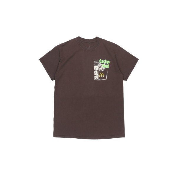 Travis Scott Cactus Jack x McDonald's CACTUS PACK VINTAGE PROMO Tee Logo T