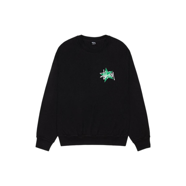 Stussy FW23 STAR CREW PIGMENT DYED Logo
