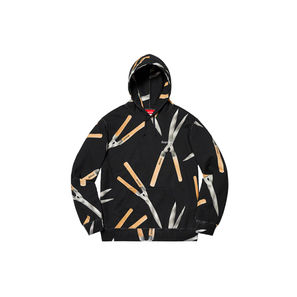 Supreme SS19 Shears Hooded Sweatshirt Black