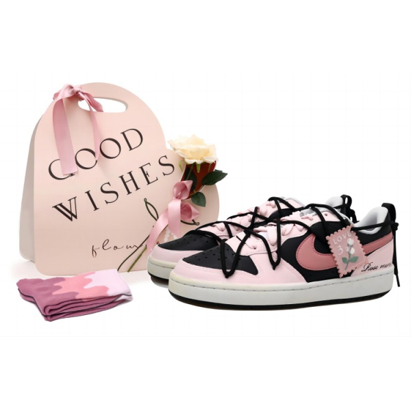 【 】 Nike Court Borough Low 2 OKHR GS
