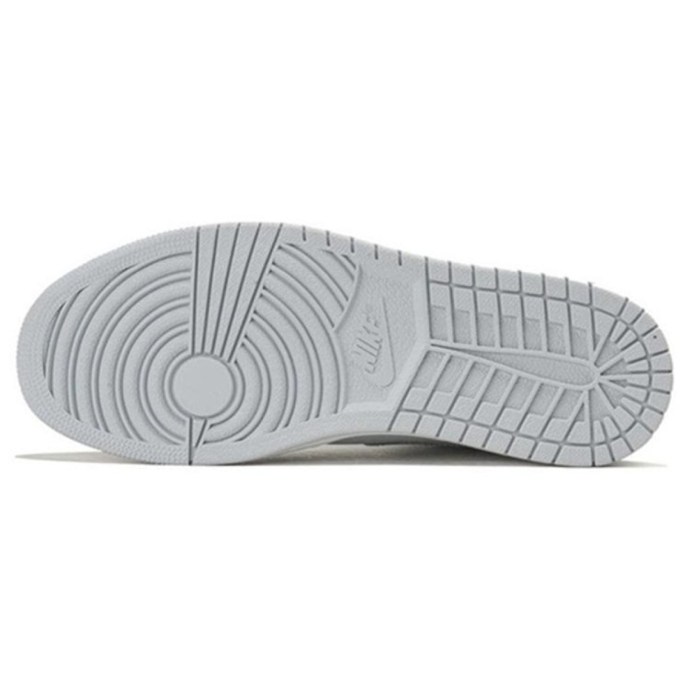 Jordan Air Jordan 1 Mid Pure Platinum Metallic Silver