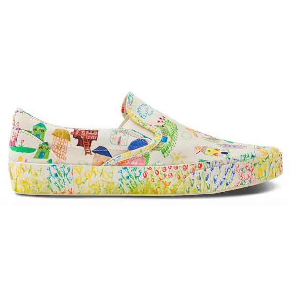 COLLINA STRADA x Vans slip-on Classic 98 Dx