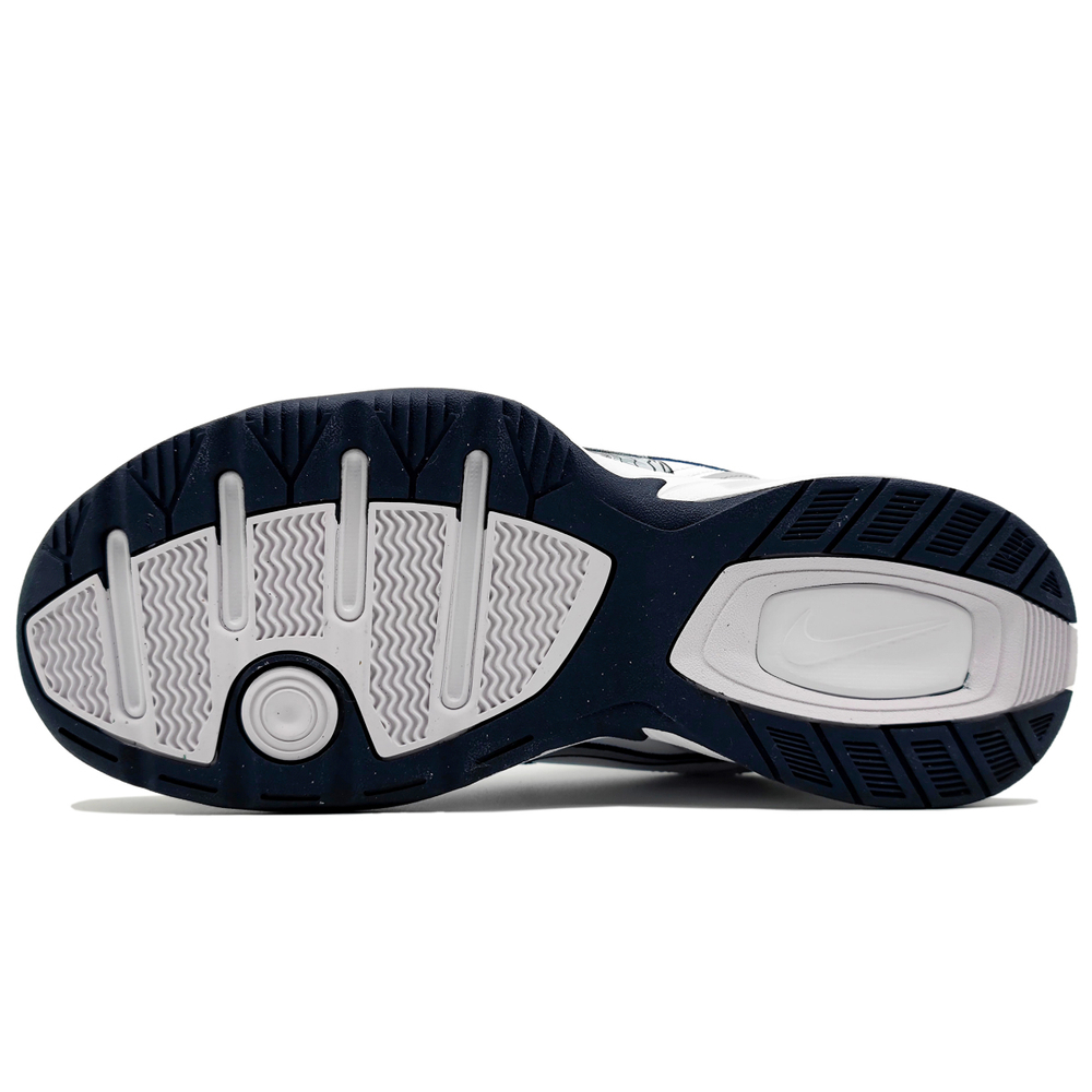 【 】 Nike Air Monarch 4 PU White Navy