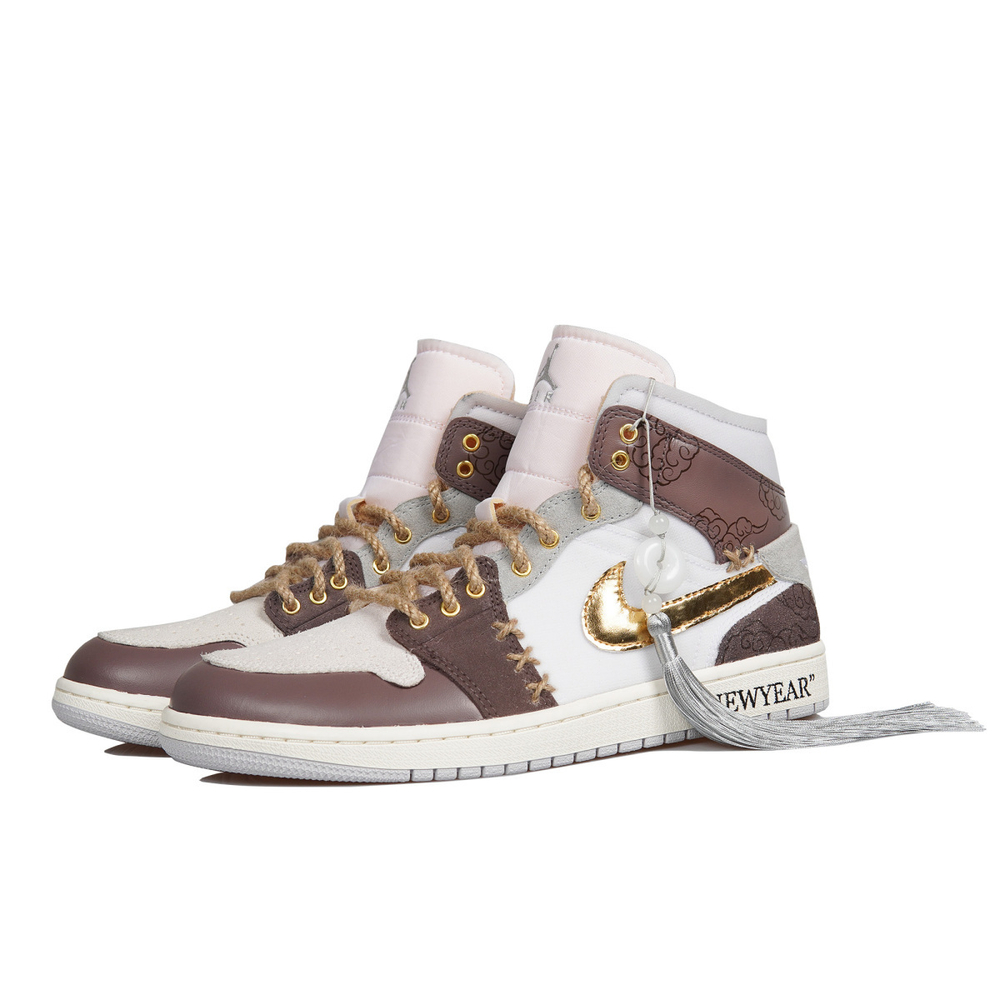 【 】 Jordan Air Jordan 1 Mid SE Craft CNY