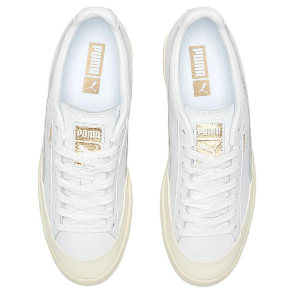 PUMA Clyde Rubber Toe Leather