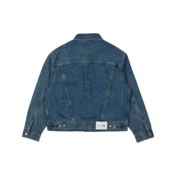 PALACE x Calvin Klein Relaxed Trucker Denim Jacket Tinted Sandstone Indigo