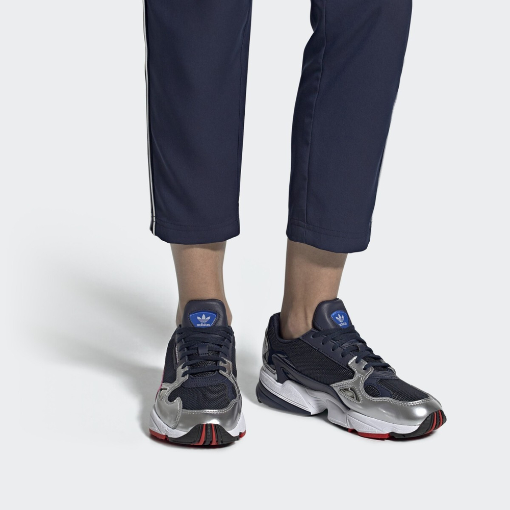 Adidas originals Falcon Collegiate Navy Silver Metallic