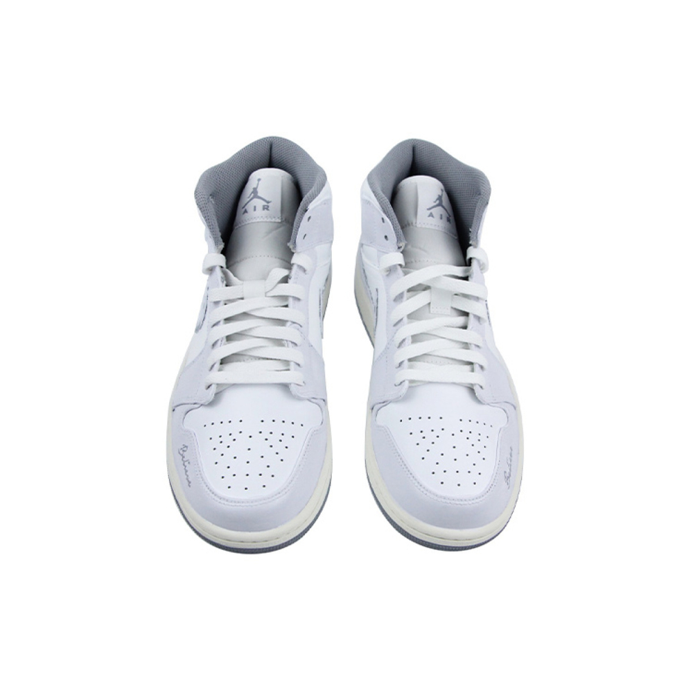 【 】 Jordan Air Jordan 1 Mid Vintage Grey