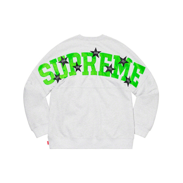 Supreme SS20 Week 4 Stars Crewneck Logo