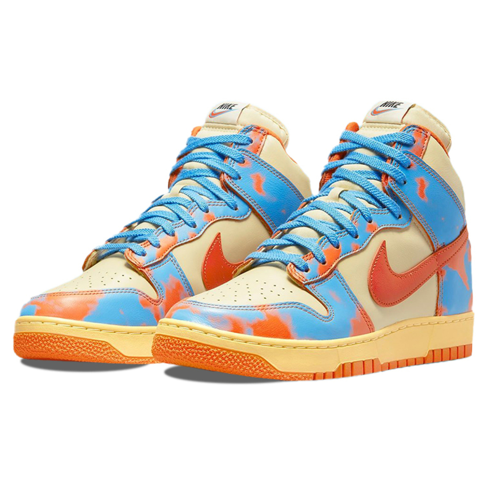 Nike Dunk High 1985 SP "Orange Acid Wash"