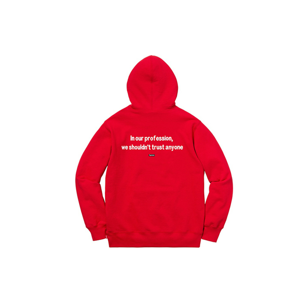 Supreme FW18 The Killer Hooded Sweatshirt Red
