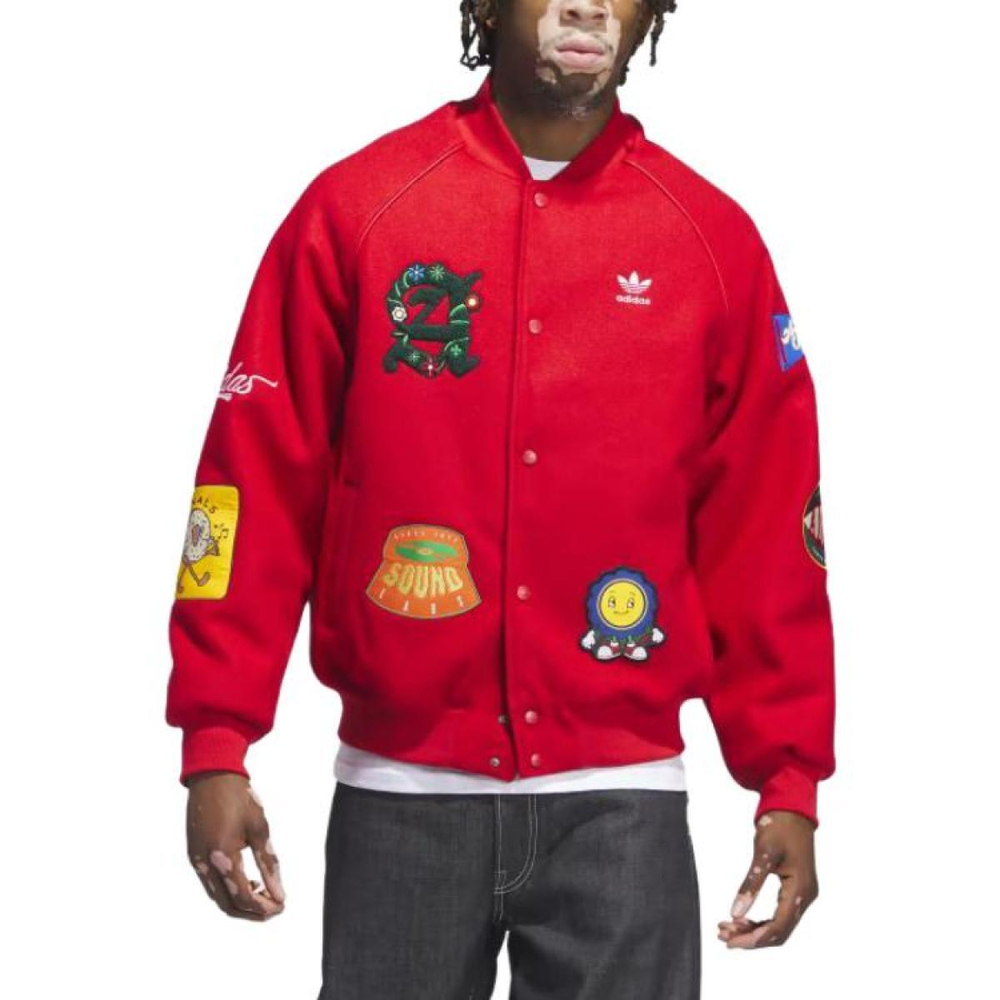Adidas originals Collegiate Badge Sst Letterman Jacket