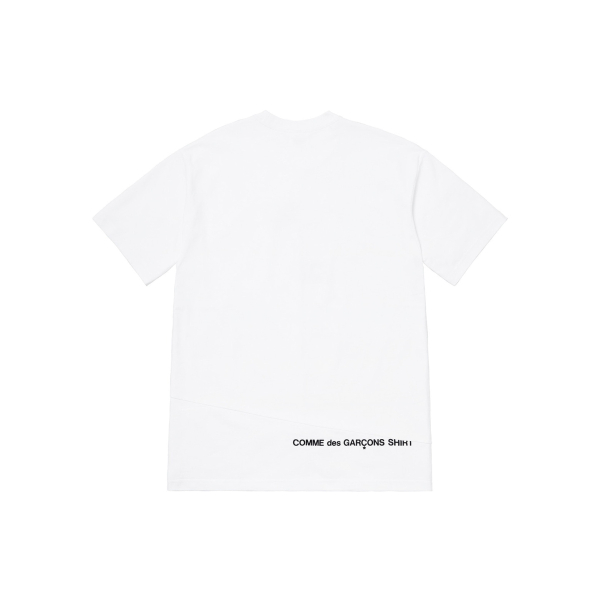 Supreme x Comme des Garcons SHIRT Split Box Logo Tee White Logo T
