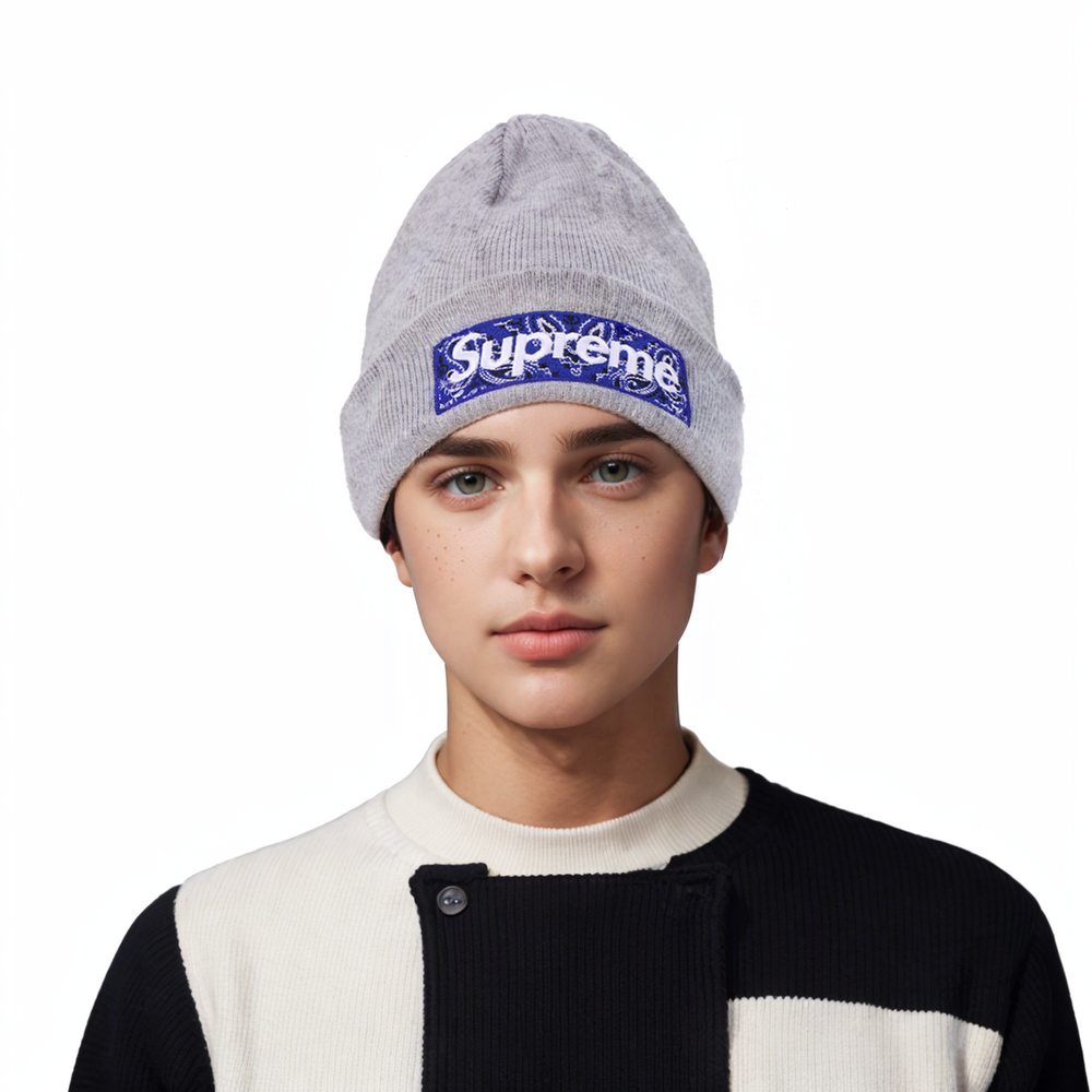 Supreme FW19 Week 16 x New Era Box Logo Beanie