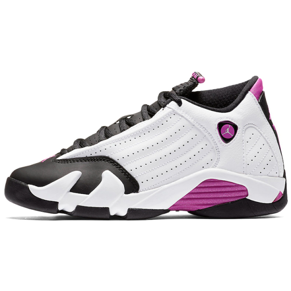 Jordan Air Jordan 14 Retro Fuchsia Flash Black Toe 2018