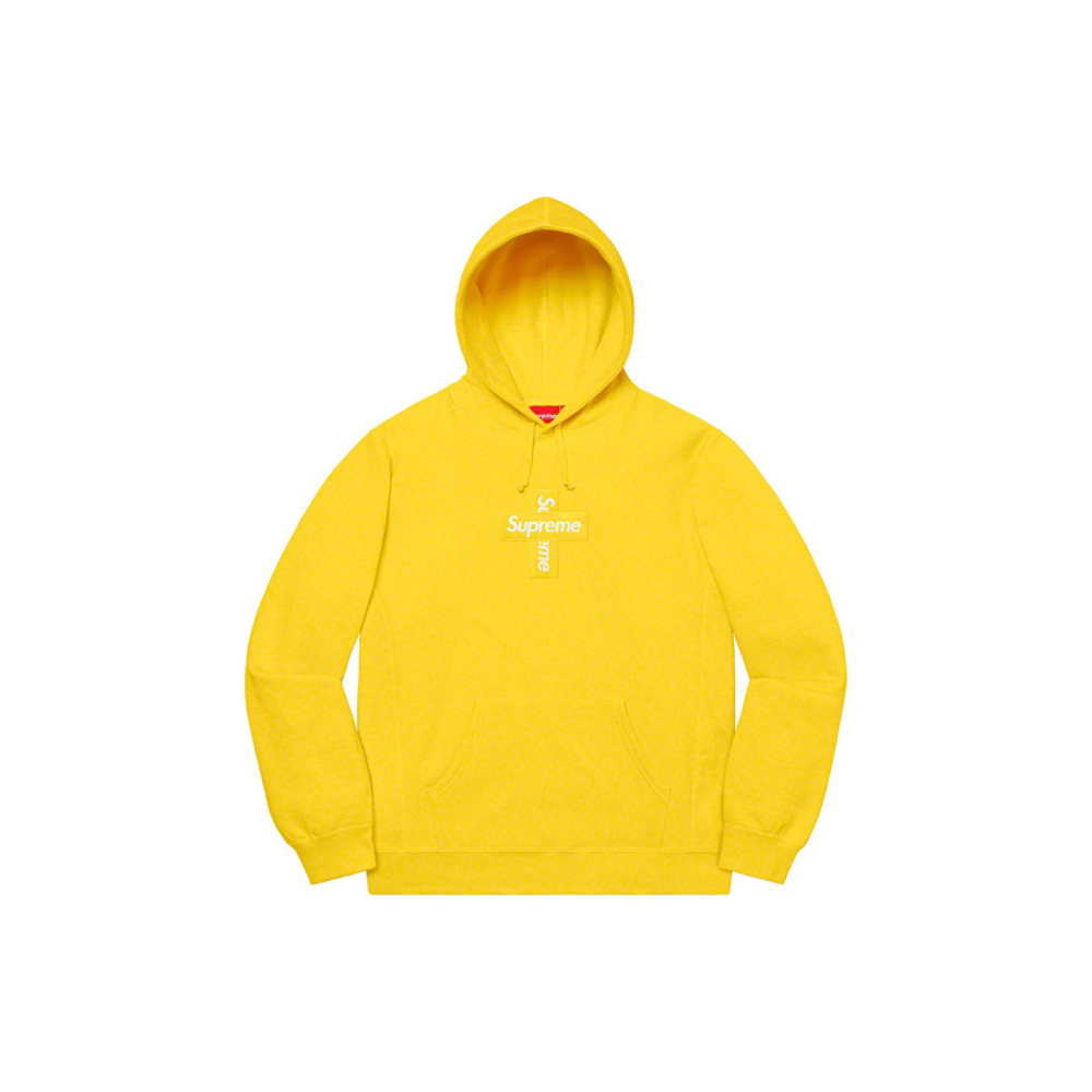Supreme Week 15 Cross Box Logo Hooded Sweatshirt Logo