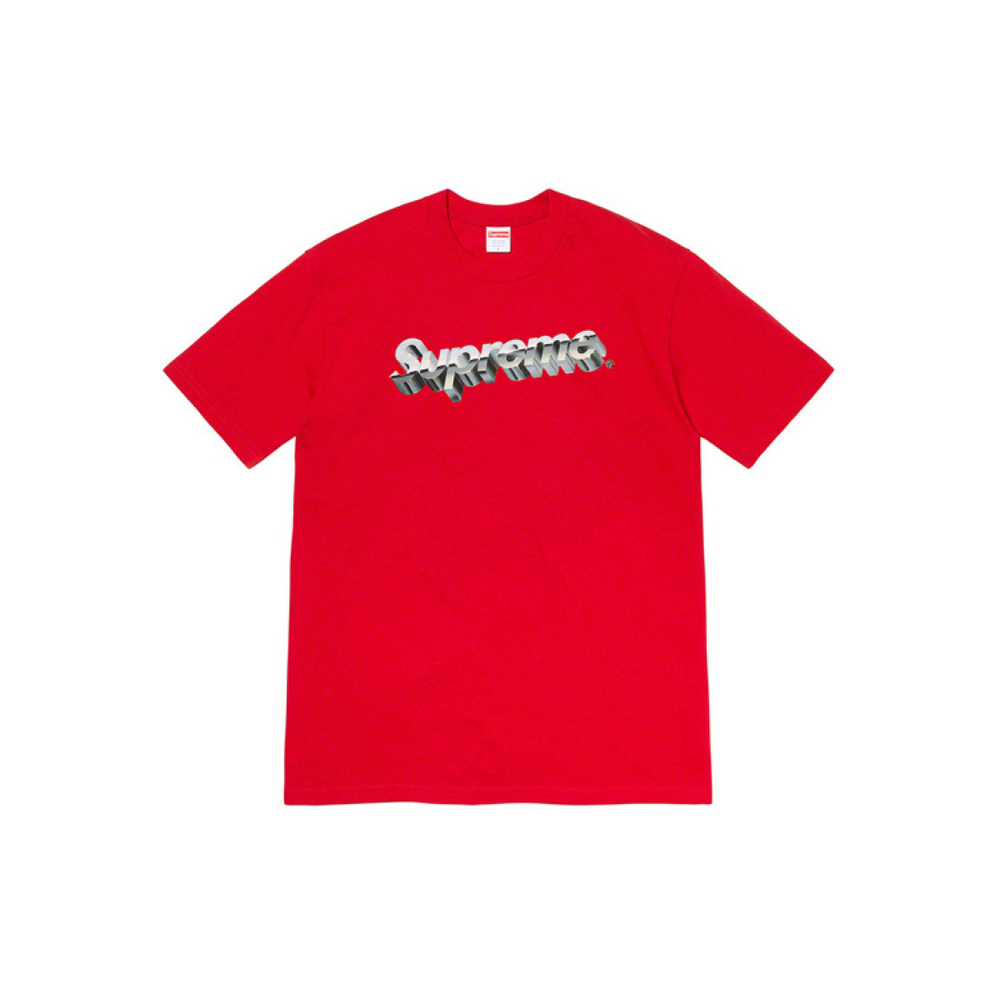Supreme SS20 Chrome Logo Logo T