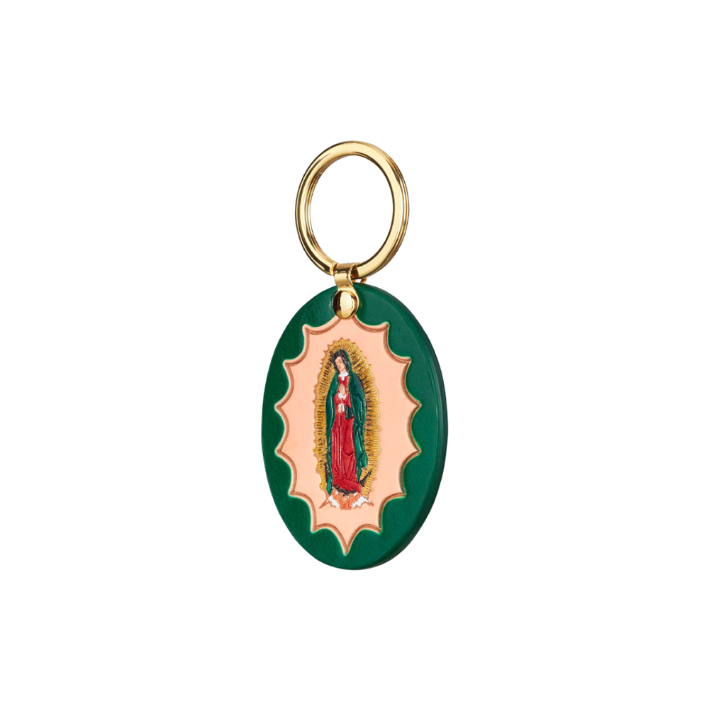 Supreme FW23 WEEK 11 GUADALUPE LEATHER KEYCHAIN