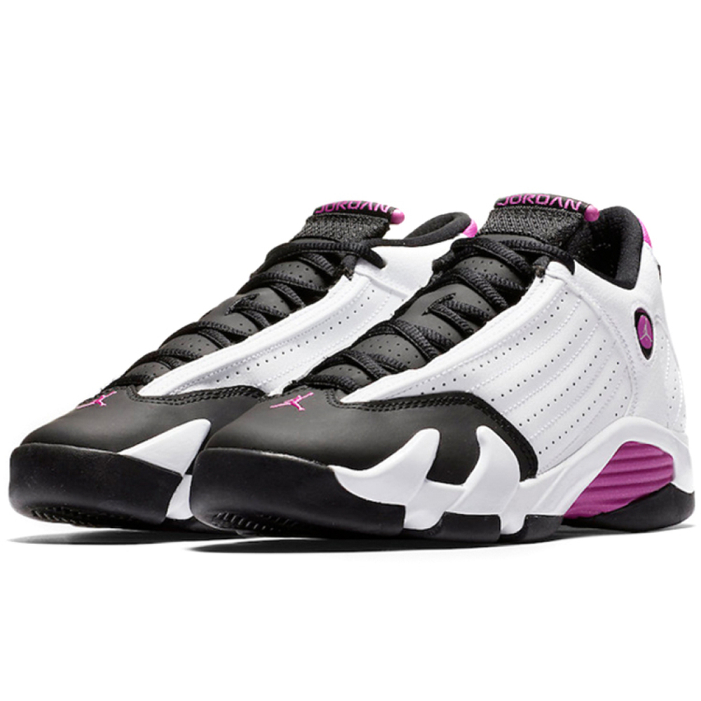 Jordan Air Jordan 14 Retro Fuchsia Flash Black Toe 2018