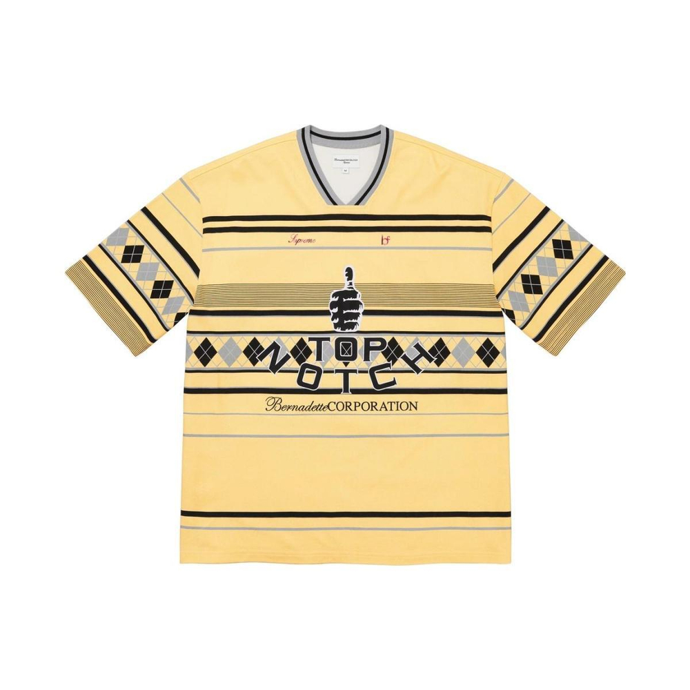 Supreme x BERNADETTE CORPORATION PIQUE SOCCER TOP