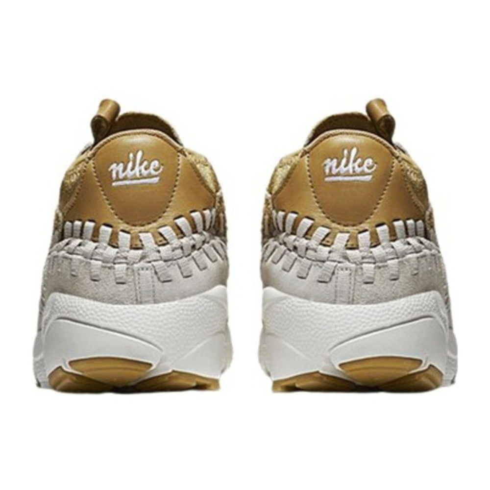 Nike Air Footscape woven Chukka Flat Gold