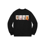 Supreme FW18 Mike Kelley AhhYouth! Crewneck Sweatshirt Black