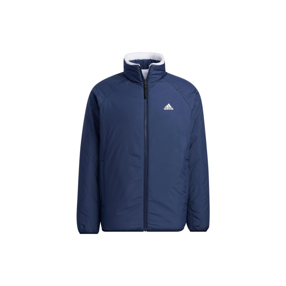 Adidas Reversible Sherpa Jacket Logo